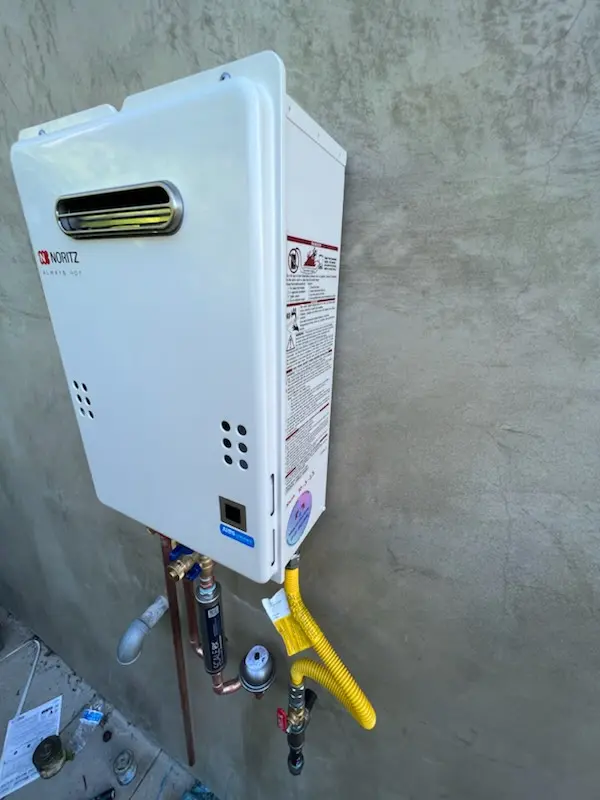 Tankless water heater installation for Danville homes